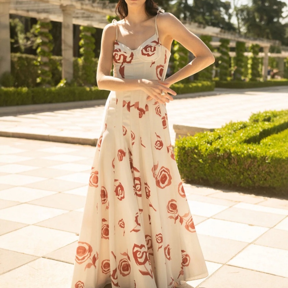 Estefania "Rosetta" Maxi Dress (NWT)